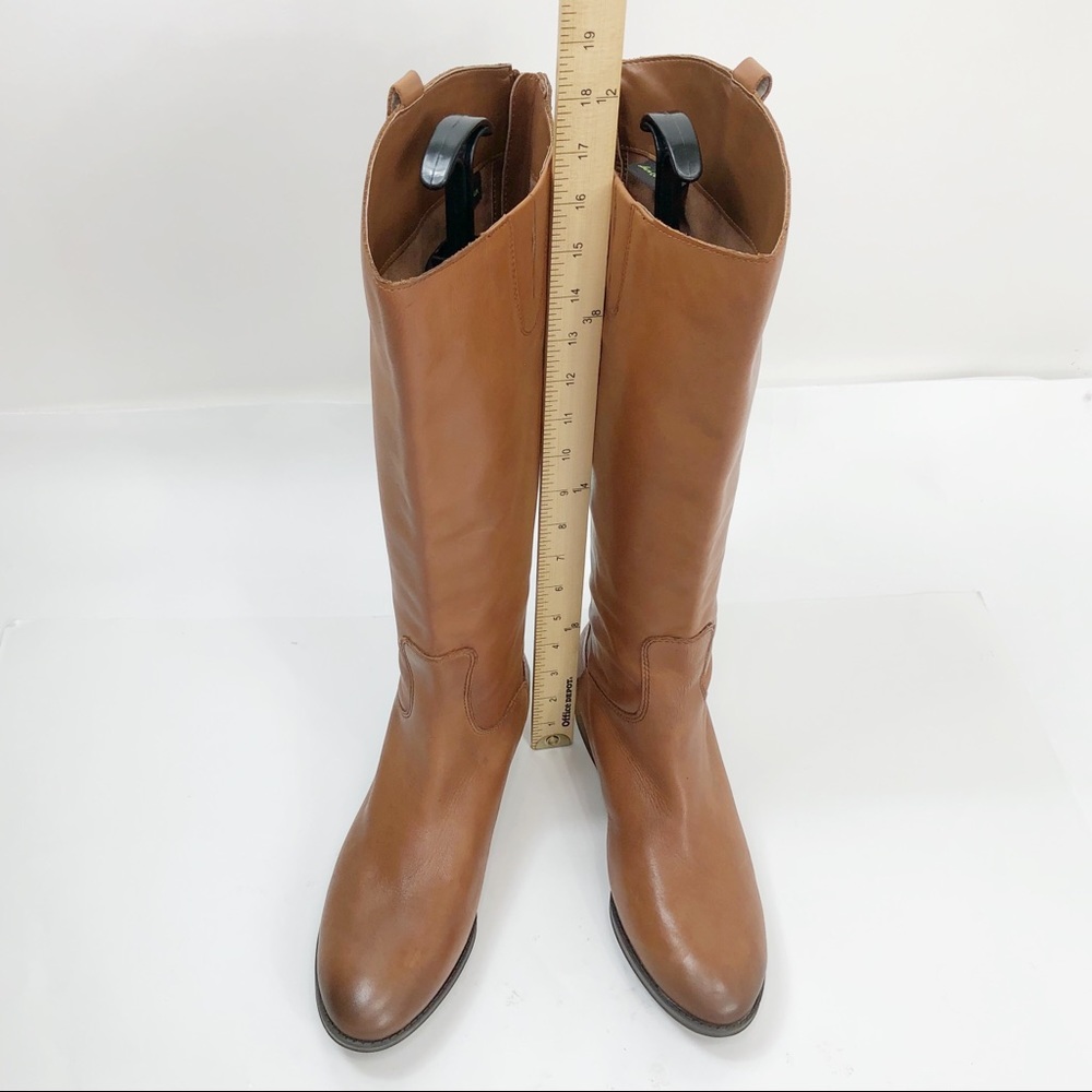 New Sam Edelman cognac high boots real leather9.5 - Picture 5 of 8